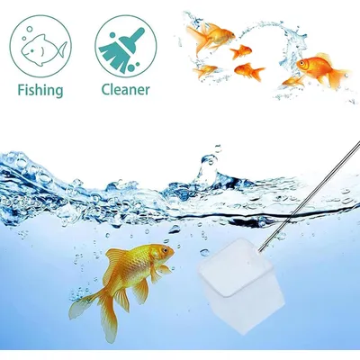 ZENITHMIND Filet pour d'aquarium Mini Réglable Télescopiques (2)