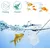 ZENITHMIND Filet pour d'aquarium Mini Réglable Télescopiques (2)