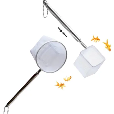 ZENITHMIND Filet pour d'aquarium Mini Réglable Télescopiques (2)