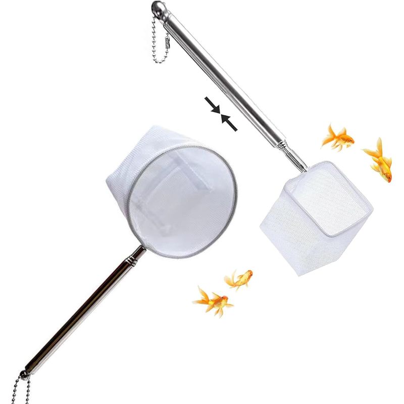 ZENITHMIND Filet pour d'aquarium Mini Réglable Télescopiques (2)