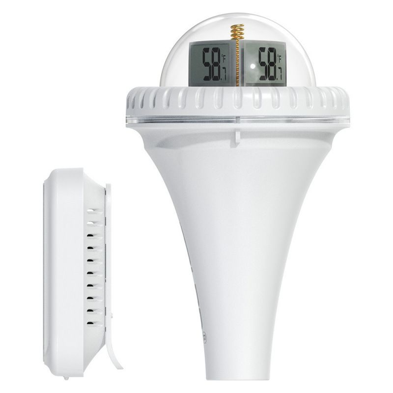 ZENITHMIND Thermomètre de piscine Thermomètre à piscine flottante