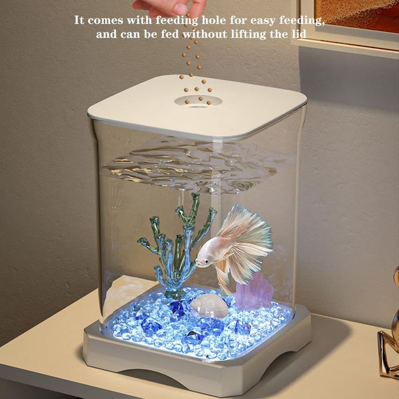 ZENITHMIND Aquarium avec lumière ambiante
