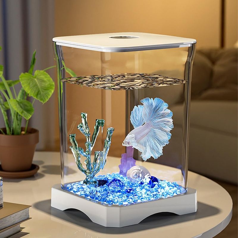 ZENITHMIND Aquarium avec lumière ambiante