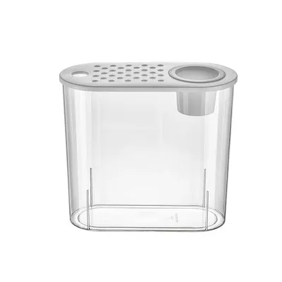 ZENITHMIND Aquarium en Plastique pour Bureau Petit Aquarium Portable