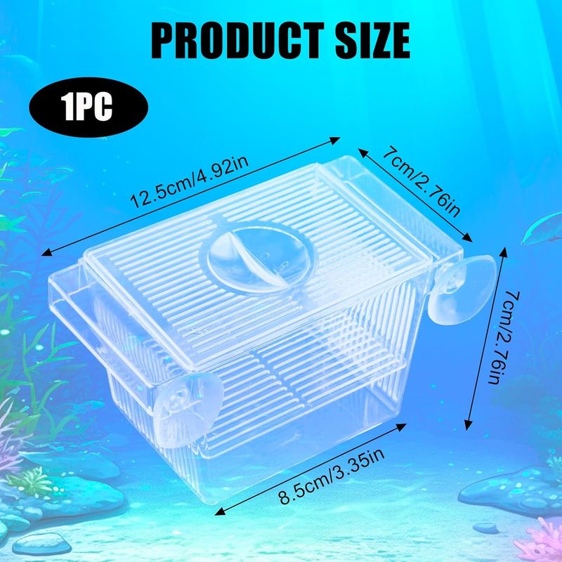 ZENITHMIND Aquarium Mini avec Ventouses