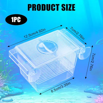 ZENITHMIND Aquarium Mini avec Ventouses