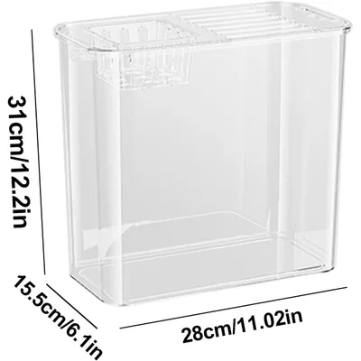 ZENITHMIND Habitat pour tortues, bol à poissons décoratif