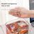 ZENITHMIND Aquarium Transparent avec Couvercle,Pompe à air USB