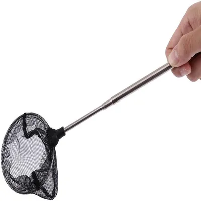 ZENITHMIND Filet de Pêche pour Aquarium avec Poignée Réglable