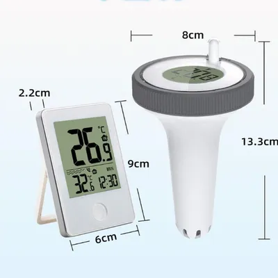 ZENITHMIND Thermomètre Piscine Flottant Electronique
