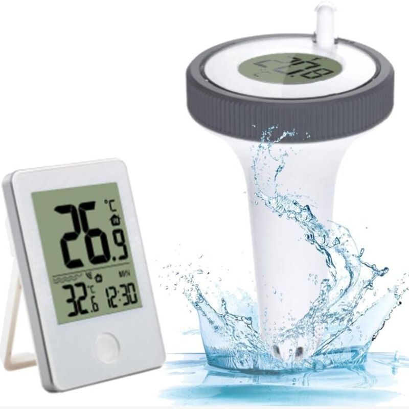 ZENITHMIND Thermomètre Piscine Flottant Electronique