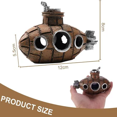 ZENITHMIND Sous-Marin Aquarium Decoration,pour aquarium pour Betta