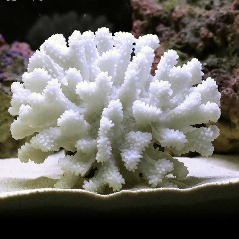 ZENITHMIND Coraux artificiels décoratifs en résine pour Aquarium