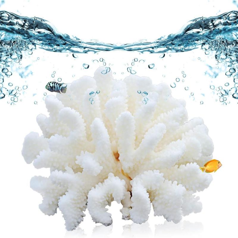 ZENITHMIND Coraux artificiels décoratifs en résine pour Aquarium