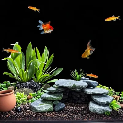 ZENITHMIND Décoration Aquarium en Résine, pour Poisson à se Reproduire