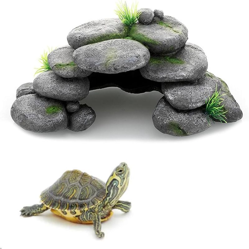 ZENITHMIND Décoration Aquarium en Résine, pour Poisson à se Reproduire