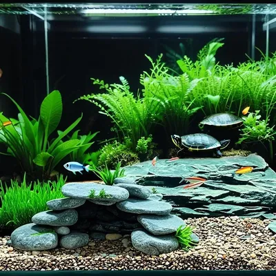 ZENITHMIND Décoration Aquarium en Résine, pour Poisson à se Reproduire