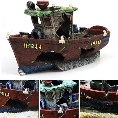 ZENITHMIND Décoration d'aquarium，Décoration d'intérieur ，Petite taille