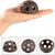 ZENITHMIND Lot de 4 cachettes en céramique pour aquarium,animaux aquatiques