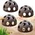 ZENITHMIND Lot de 4 cachettes en céramique pour aquarium,animaux aquatiques