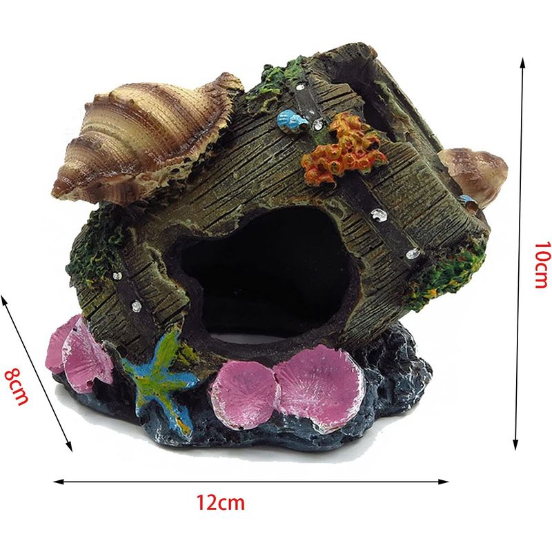 ZENITHMIND Aquarium Vue sur la Montagne Aquarium en Pierre AméNagement