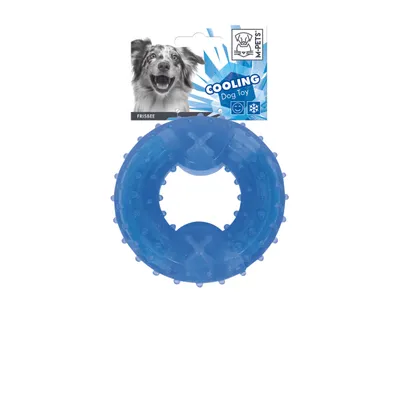 M-PETS - COOLING Jouet pour chien FRISBEE - Bleu
