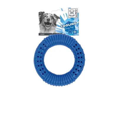 M-PETS - COOLING Jouet pour chien LOOP - Bleu