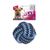 M-PETS - TWIST Balle - Ø 11 cm - Rose, Jaune & Bleu - Corde Coton