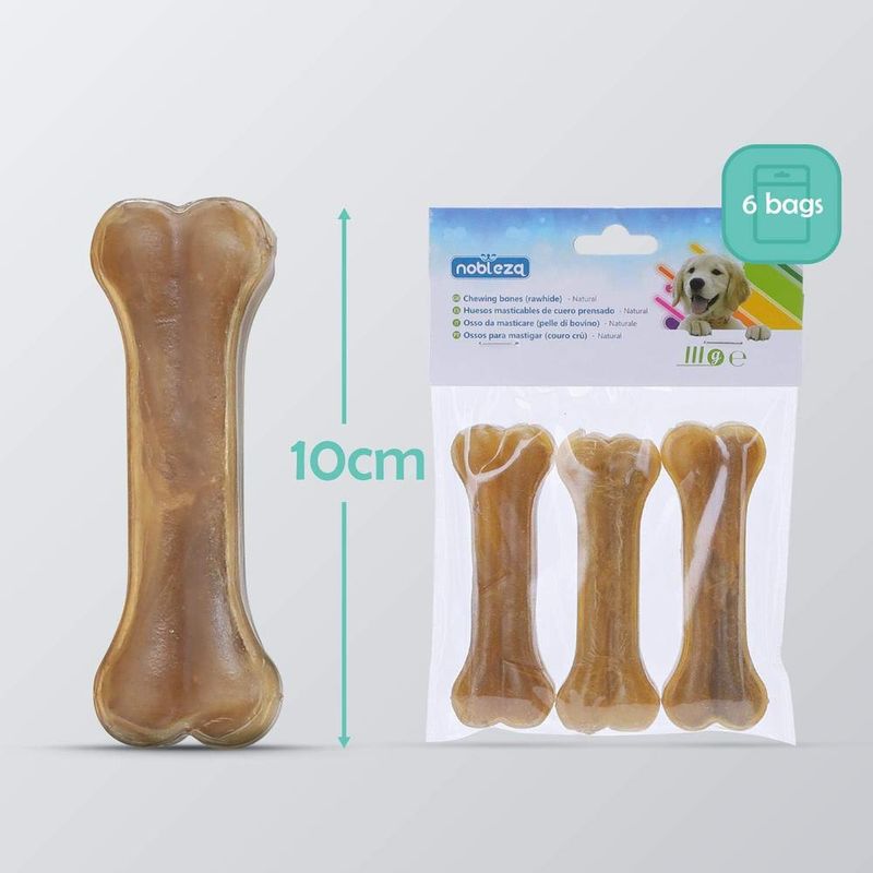 ZENITHMIND Stick à mâcher pour chien, 10 cm × 18 pièces