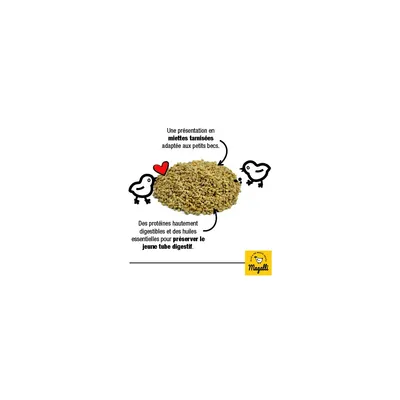 MAGALLI - Magalli Aliment Complet Poussins - Croissance Optimale