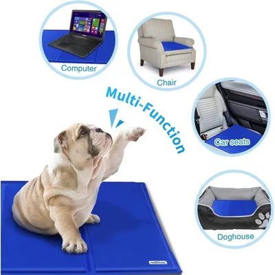 ZENITHMIND Tapis de refroidissement pour chien, été, 50 * 40 cm ZENITHMIND Tapis de refroidissement pour chien, été, 50 * 40 cm