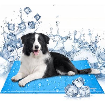 ZENITHMIND Tapis réfrigéré chien chat, gel non toxique, 90x50 cm