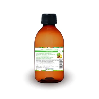HUILE D'AMANDE DOUCE - Soin cutané du chien et du chat HUILE D'AMANDE DOUCE - Soin cutané du chien et du chat