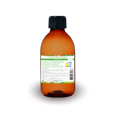 HUILE DE FOIE DE MORUE - Vitalité et mue chiens et chats HUILE DE FOIE DE MORUE - Vitalité et mue chiens et chats