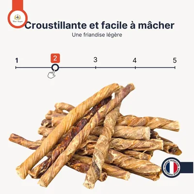 France Croquettes - Torsadés de veau - 100% naturel