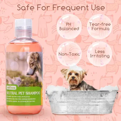 ZENITHMIND Shampooing pour chien pour prévenir les démangeaisons