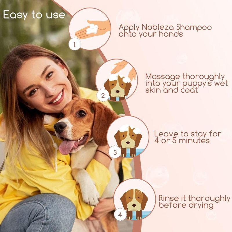 ZENITHMIND Shampooing pour chien pour prévenir les démangeaisons