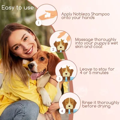 ZENITHMIND Shampooing pour chien pour prévenir les démangeaisons