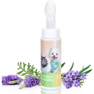 ZENITHMIND Shampooing mousse sèche pour chiens