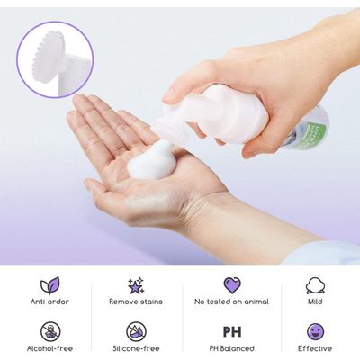 ZENITHMIND Shampooing mousse sèche pour chiens