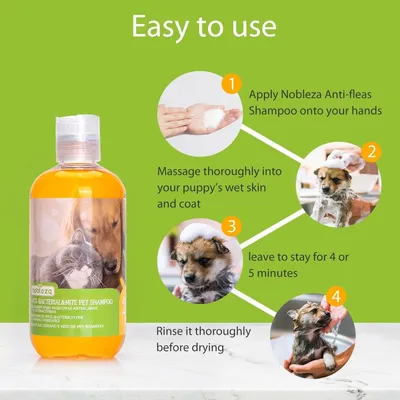 ZENITHMIND Shampooing pour chien avec des ingrédients naturels au limonol