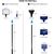 ZENITHMIND Nobleza Aquarium kit de nettoyage, 5 en 1