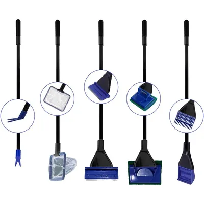 ZENITHMIND Nobleza Aquarium kit de nettoyage, 5 en 1