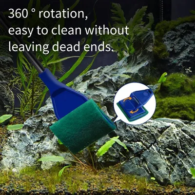 ZENITHMIND Nobleza Aquarium kit de nettoyage, 5 en 1