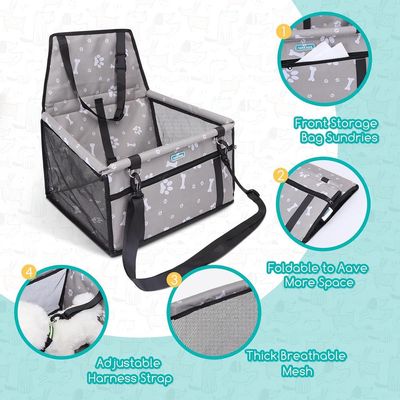 Nobleza -  Siège auto Chat Chien pour chien de petite et moyenne taille