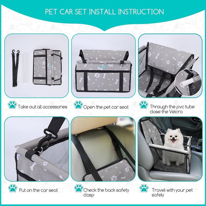 Nobleza -  Siège auto Chat Chien pour chien de petite et moyenne taille