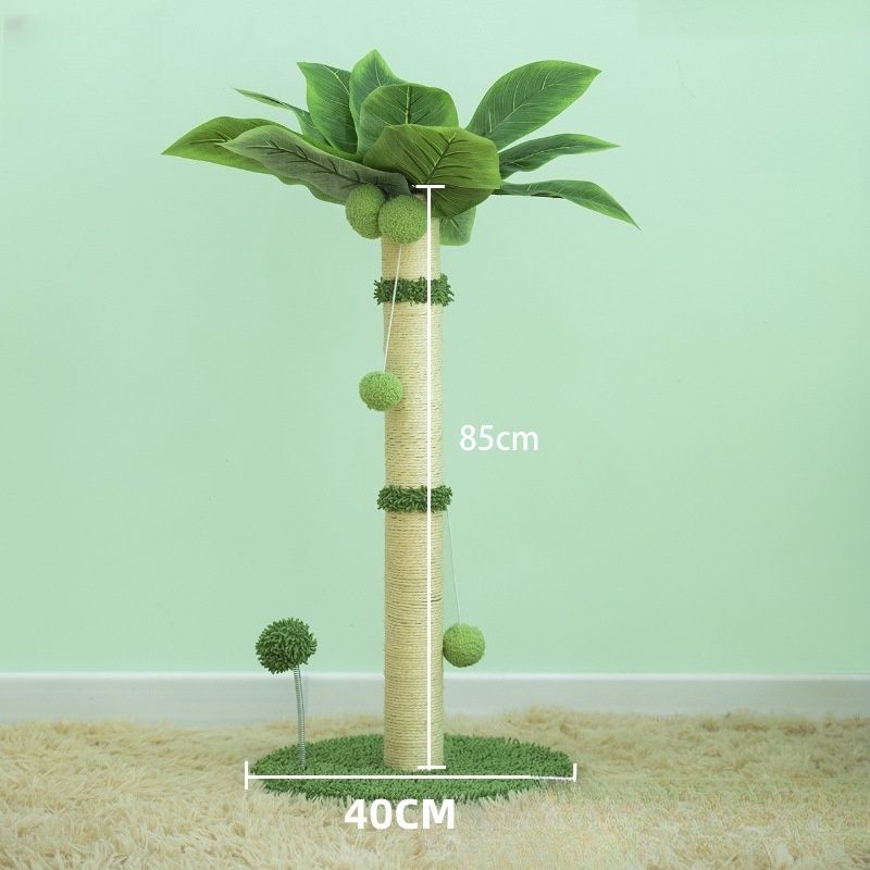 IntiMeg Griffoir pour Chats 80 cm - Cocotier
