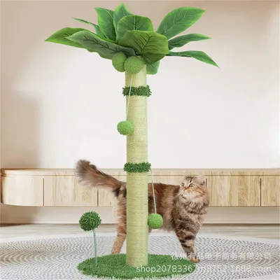 IntiMeg Griffoir pour Chats 80 cm - Cocotier