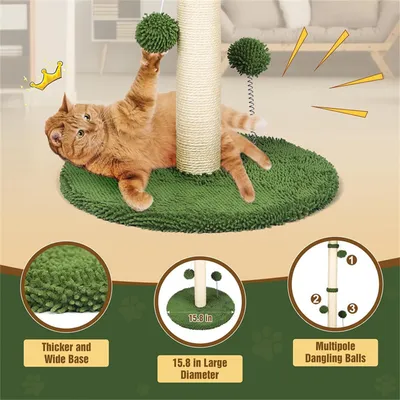 IntiMeg Griffoir pour Chats 80 cm - Cocotier