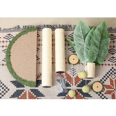 IntiMeg Griffoir pour Chats 80 cm - Cocotier